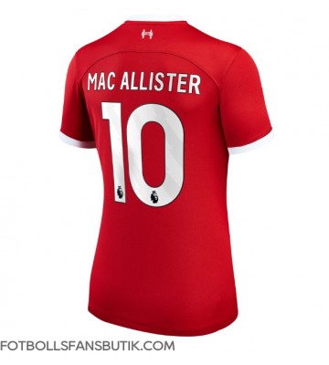 Liverpool Alexis Mac Allister #10 Replika Hemmatröja Damer 2023-24 Kortärmad